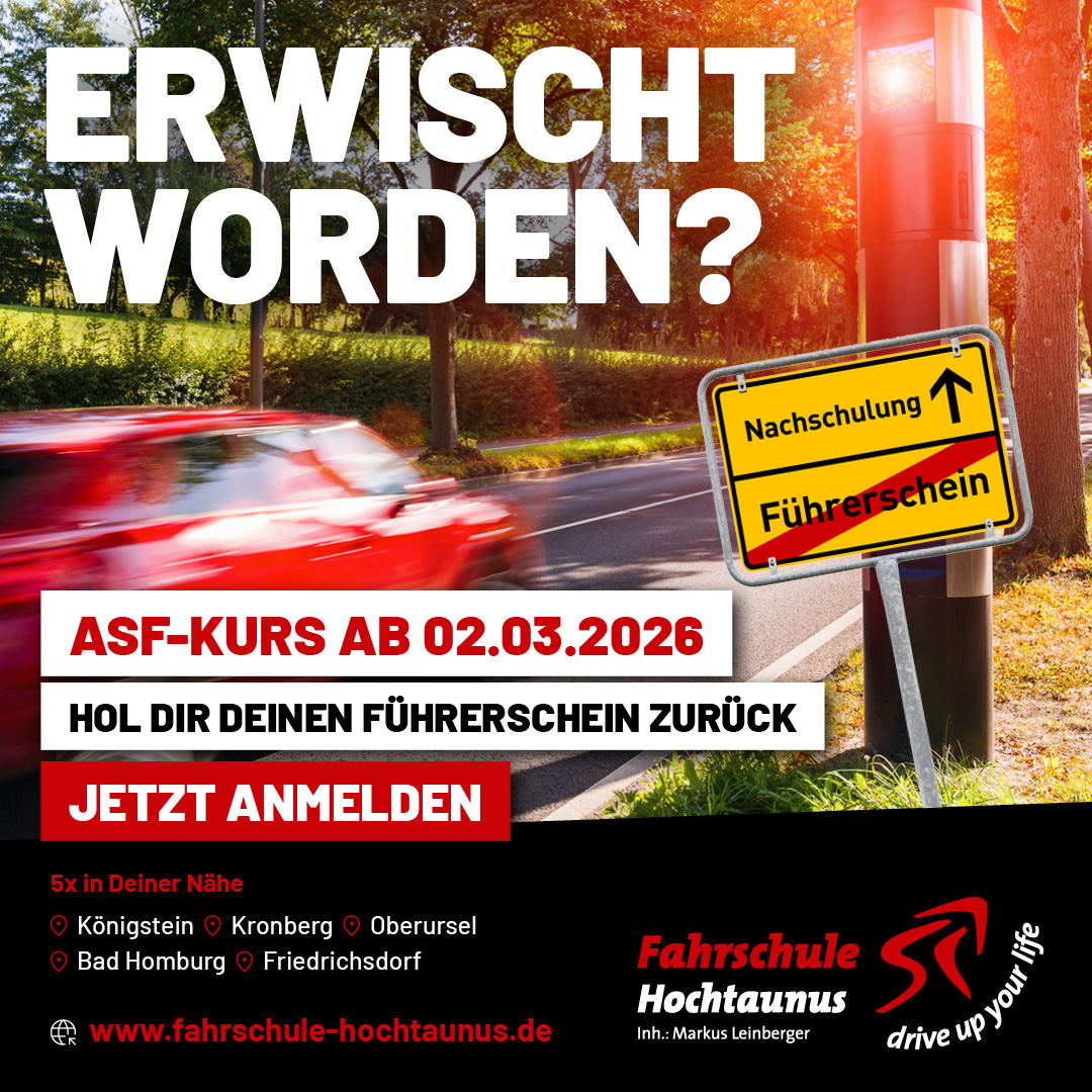 ASF-Kurs ab 02.03.2026 – mehr Infos auf unserer Homepage